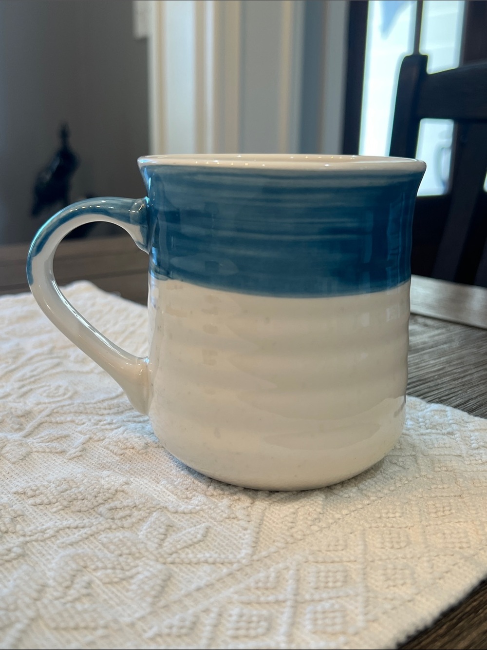 Sheffield Home Blue & White Coffee Mug